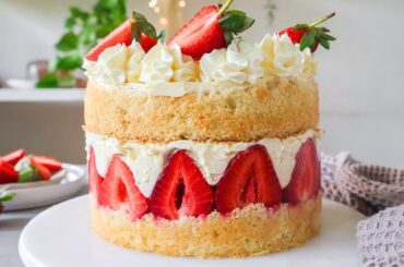 Strawberry FRAISIER Cake Tutorial | Classic French Strawberry Dessert Made Easy