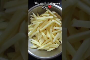 French fries recipe #ramadanrecipes  Day- 7 #snacks #easyrecipe #youtubeshorts
