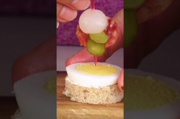 Mini Croustade with Zebra bowties sandwiches #snack #food #cookappitizers #cooking #recipeoftheday