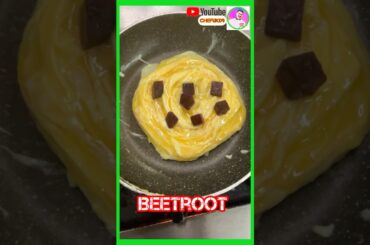 Omelette Beetroot #eggdishes #breakfast #Beetroot #recipe #streetfood #french