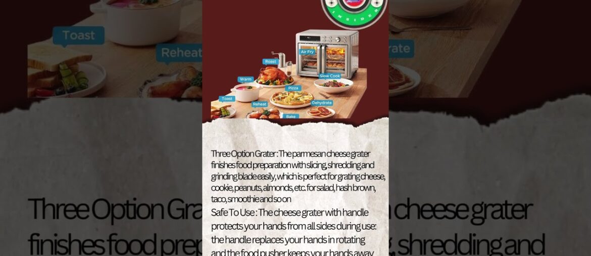 Midea Flexify French Door Toaster Oven Air Fryer #shorts