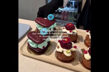 Chez Dodo - award winning pastry shop in Budapest #chezdodo #macaron #frenchpastry #frenchdessert