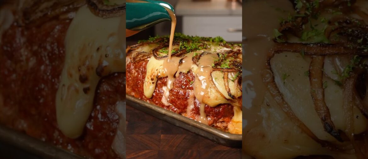 French Onion Meatloaf is INSANE #recipe