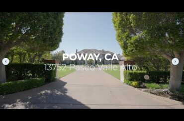 Introducing 13752 Paseo Valle Alto, Green Valley Estates, Poway.
