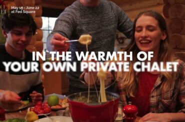 A Fondue Dining Experience from the French Alps is popping up in Melbourne! #FondueChalet