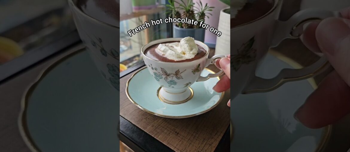 How To Make French Hot Chocolate For One How To Make French Hot Chocolate For One