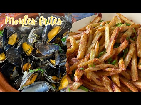 MUSSELS AND FRIES | MOULES FRITES | Traditional French recipe | Easy and delicious MUSSELS AND FRIES | MOULES FRITES | Traditional French recipe | Easy and delicious