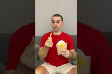 She ate His French Fries, but was able to make a new one from improvised items