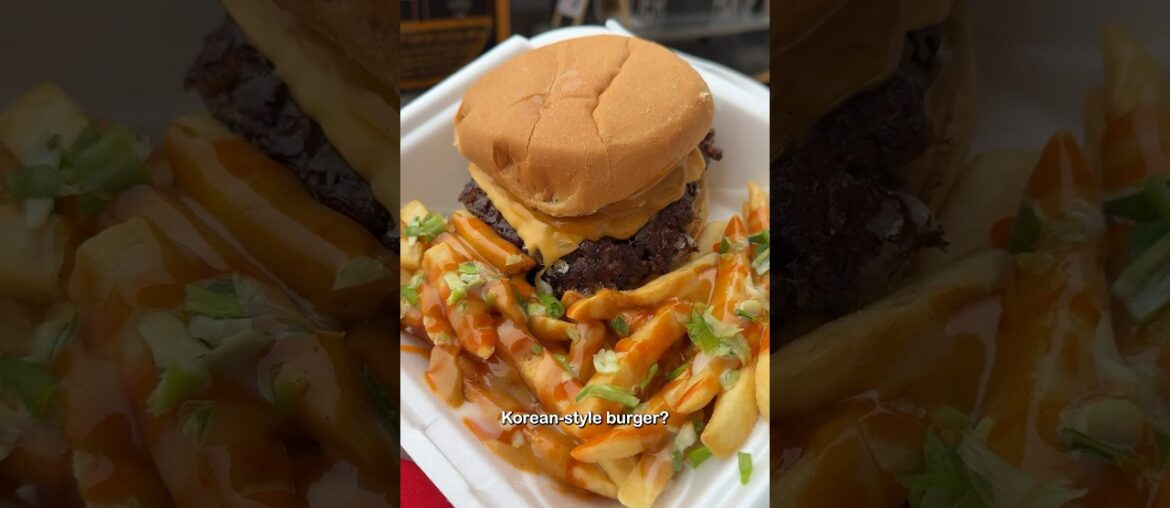 Would you try this Korean-style burger?