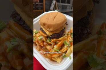 Would you try this Korean-style burger?