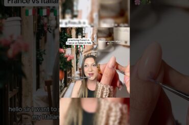 being a tourist in France vs Italy #france #french #italy #italian #learnitalian #learnfrencheasily