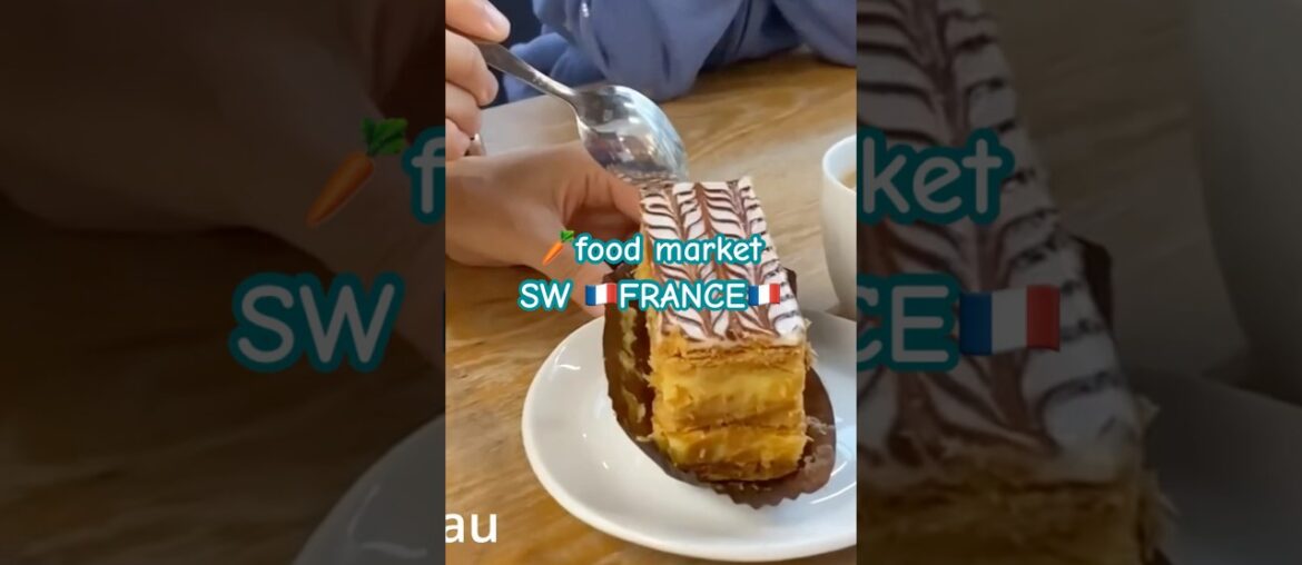 Great pastries veggies seafood and more in Pau France!