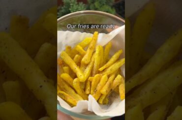 Make Perfectly Crispy FRENCH Fries Effortlessly! | #shorts