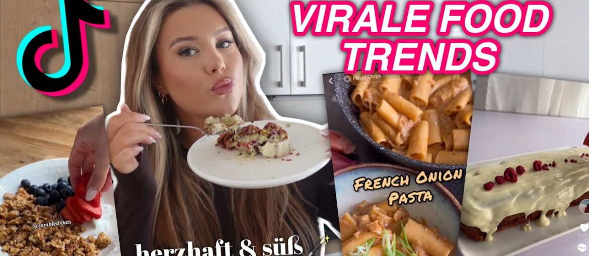 Trying out VIRAL TIKTOK RECIPES: french onion Pasta, Schoko-Himbeer Kuchen, Banana Granola… Trying out VIRAL TIKTOK RECIPES: french onion Pasta, Schoko-Himbeer Kuchen, Banana Granola...