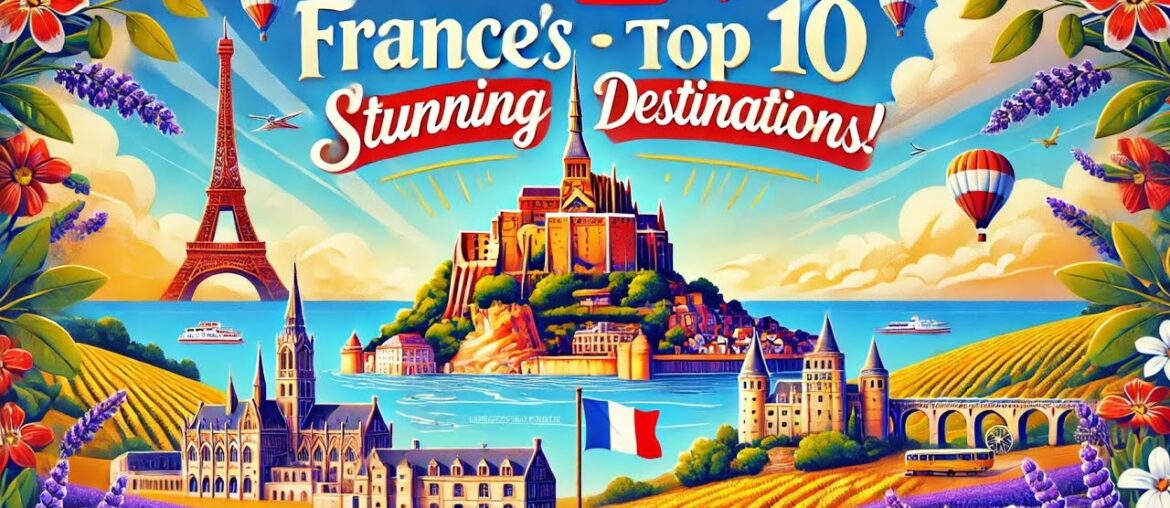 Discover France's Top 10 Stunning Destinations #France #francetourism #touristdestination #tranding