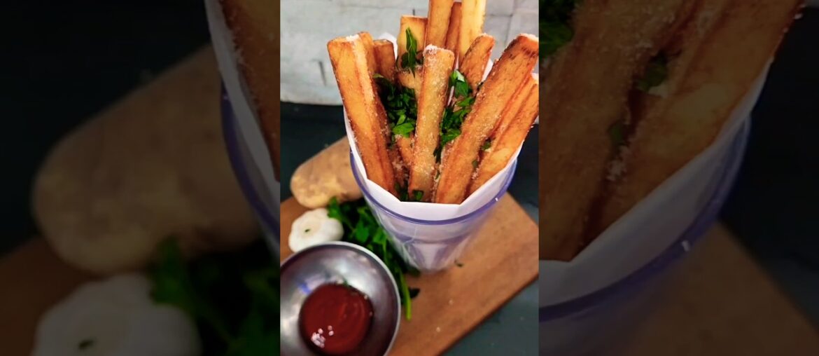 How to Make PERFECT French Fries at Home (Crispy & Golden! #shorts #food #fries #cooking #recipe