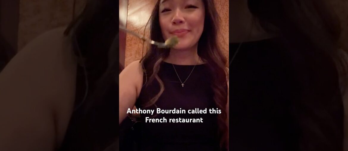 Anthony Bourdain French Restaurant in NYC #food