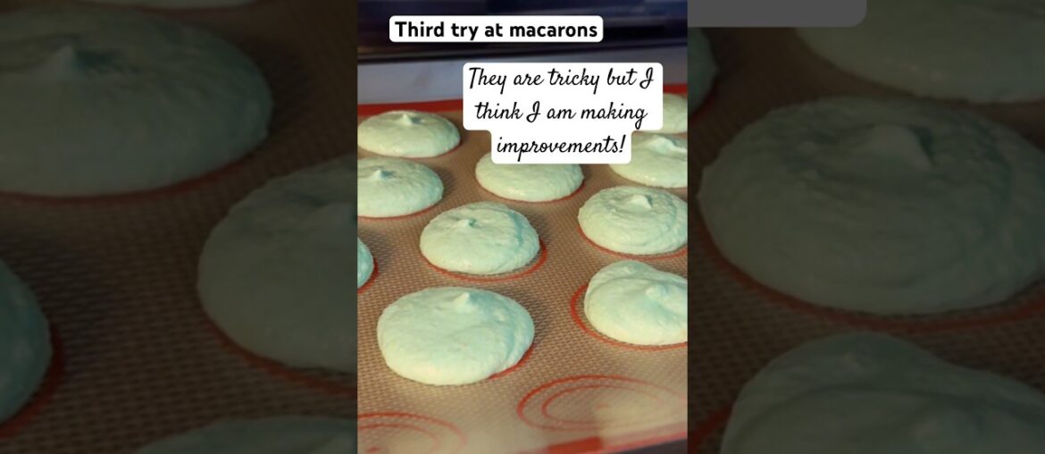 French macarons! #macarons #shorts #fyp #fypage #baking