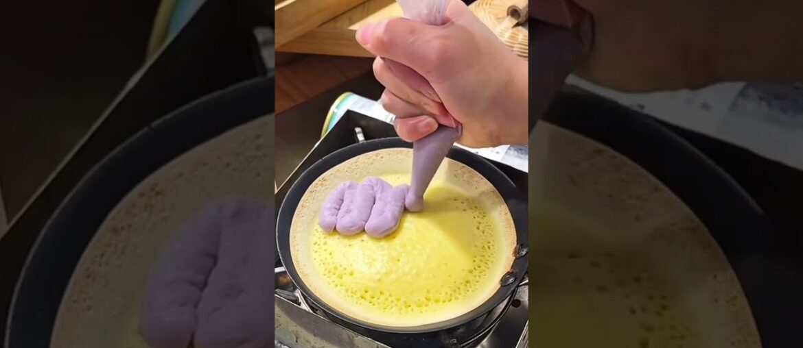 Crispy Crepes: A Crunchy Twist on a Classic Favorite #shorts Crispy Crepes: A Crunchy Twist on a Classic Favorite #shorts