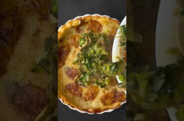Gluten Free Quiche with Leeks, Mushrooms and Spinach