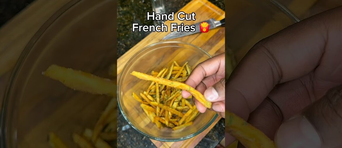 How to make French fries better than a restaurant! #shorts How to make French fries better than a restaurant! #shorts