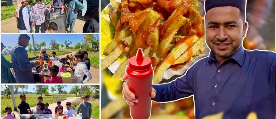 French Fries Stall on EID Day