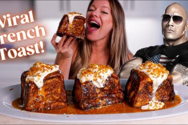 I Made the Rock’s VIRAL French Toast Recipe!