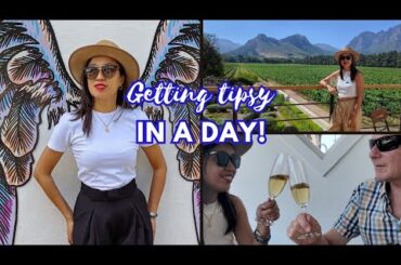 FRANSCHHOEK WINE TRAM - BLUE LINE! |SOUTH AFRICA |Nanette Du Plessis