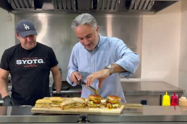 Burgers Deconstructed, in Action: Buns, Cheeses and Condiments. It's Detailed and Intense. Tasting