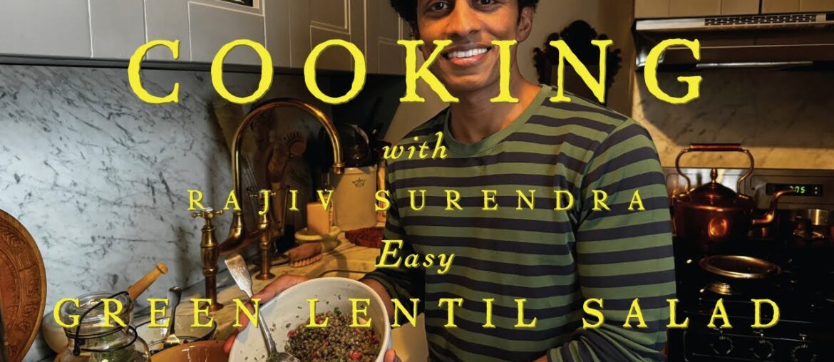 EASY AND DELICIOUS LENTIL SALAD – With Rajiv Surendra EASY AND DELICIOUS LENTIL SALAD - With Rajiv Surendra