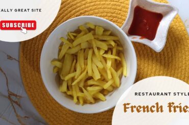 French Fries Recipe | How to make French Fries | Check the Description Box For Details of Recipe |