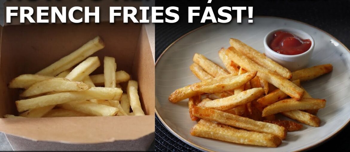 How to Reheat/Re-Crisp French Fries Fast! No Oven, No Micro, No Air Fryer – Food Wishes How to Reheat/Re-Crisp French Fries Fast! No Oven, No Micro, No Air Fryer - Food Wishes