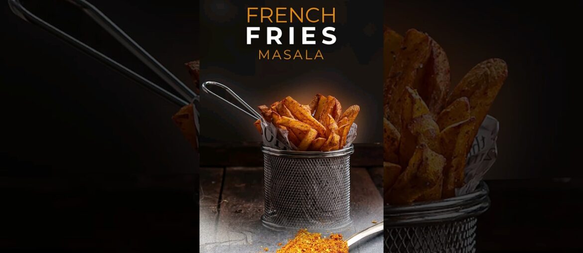 Make Perfect French Fries Masala in Seconds! #shorts #trending