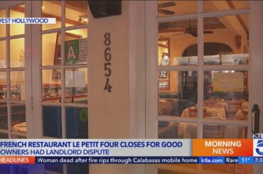 Effort to save West Hollywood French eatery didn’t work after all