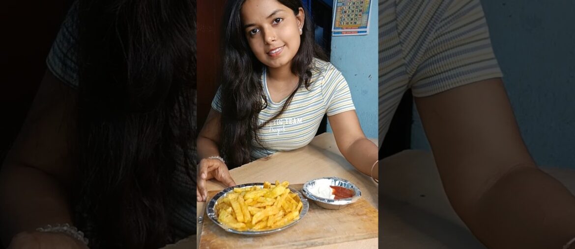 French fries recipe / #youtubeshorts #cooking