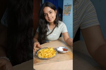 French fries recipe / #youtubeshorts #cooking