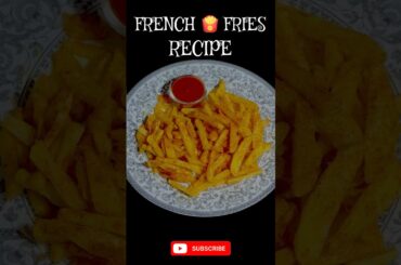 Crispy & Perfect French Fries Recipe - Easy Homemade Fries! #shorts #asmr