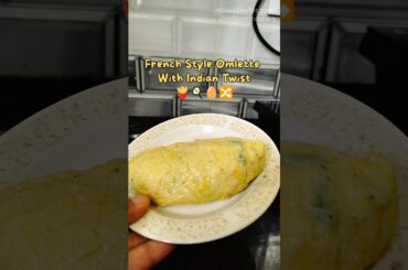 INDIAN Style Omelette Recipe With A French Twist