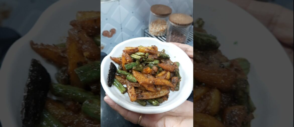 Easy and Tasty Green  French Beans  Potato fry #recipe #navratri #beans # food #nooniongarlic