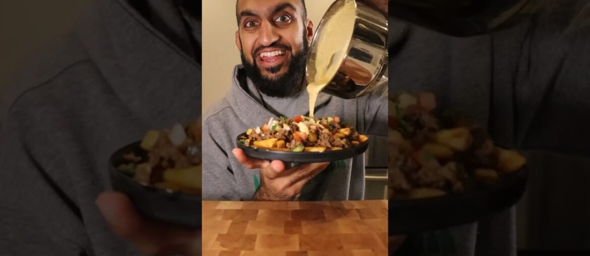 How to Make Cheesy Beef Fries for WEIGHT GAIN