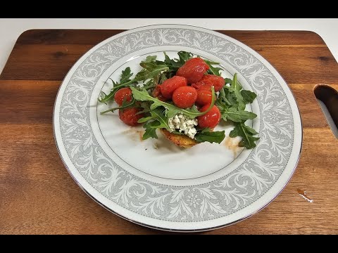 Parmesan French Toast with Balsamic tomatoes Parmesan French Toast with Balsamic tomatoes