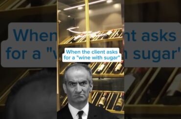 How to upset a French sommelier...
