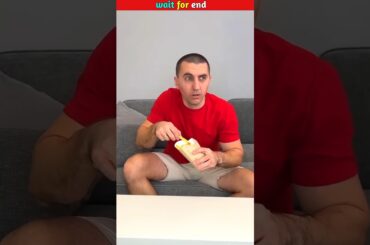 She ate His French Fries, but was able to make a new one from improvised items #shorts #shortvideo
