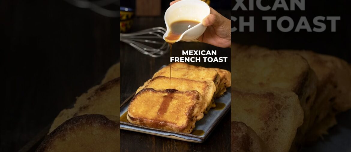Mexican French Toast | Torrejas Recipe | Breakfast Recipes#shorts  #mexicanfrenchtoast