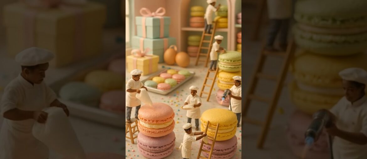 Miniature chefs making France cuisines #shorts #shortsfeed #miniaturecooking #miniature #france