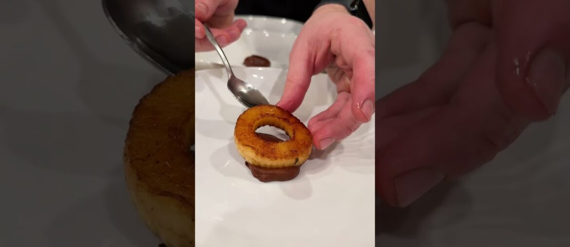 Venison with Roasted Apple & Parsnips #venison #apple #parsnip #chef