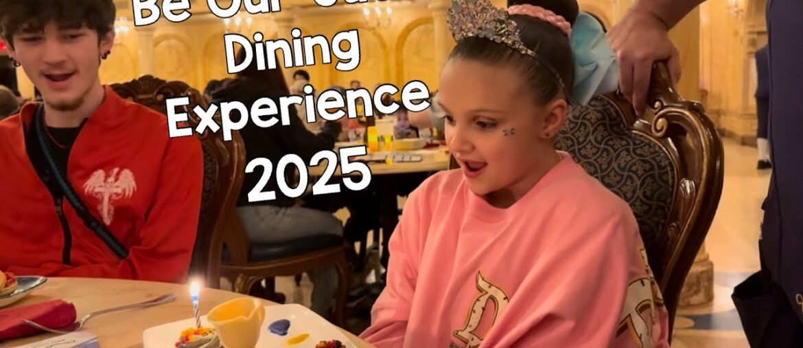 Be Our Guest! Beauty & The Beast Luxury Dining Experience at Magic Kingdom, WDW - 2025