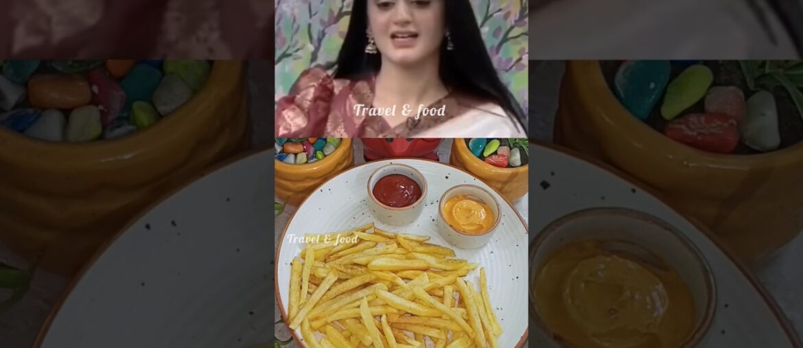 Hira Mani ki secret French fries recipe|How to make French fries|#trending #shorts #youtubeshorts