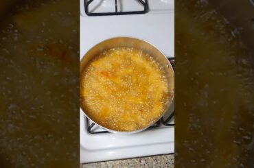 secret to make extra crispy french fries I can't stop eating them #youtubeshorts #food #recipe