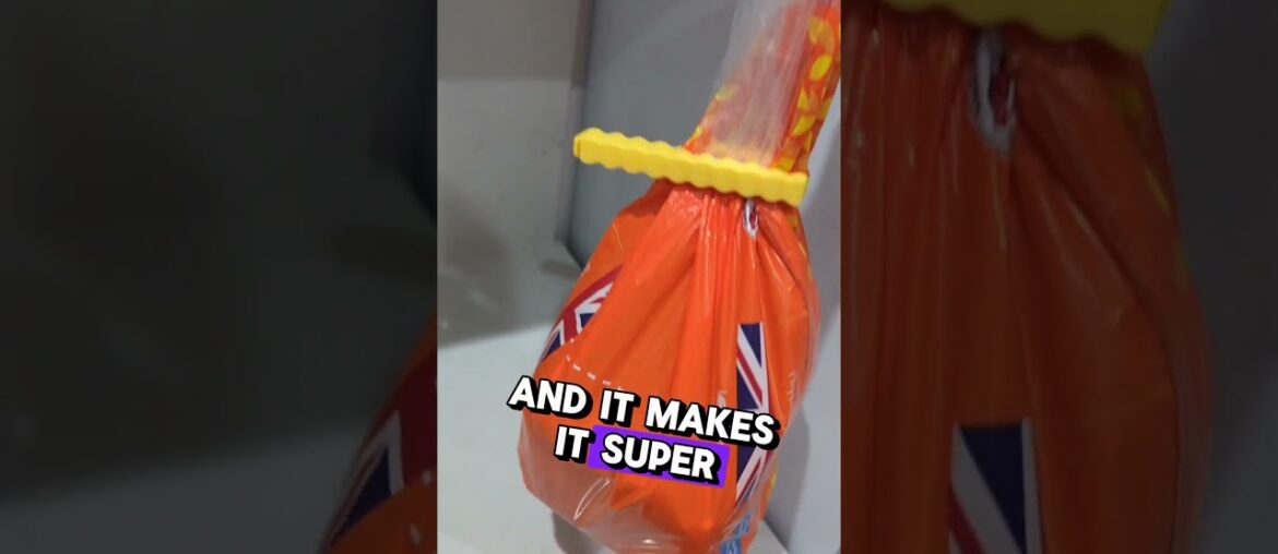 Magnetic french fries clips for freshness #foodhack